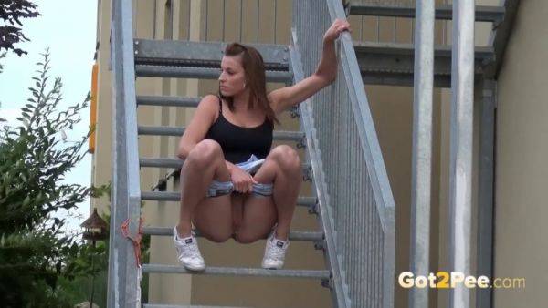 Compilation of teen babes squirting in public with public pissing in HD - sexu.com on pornsfind.com