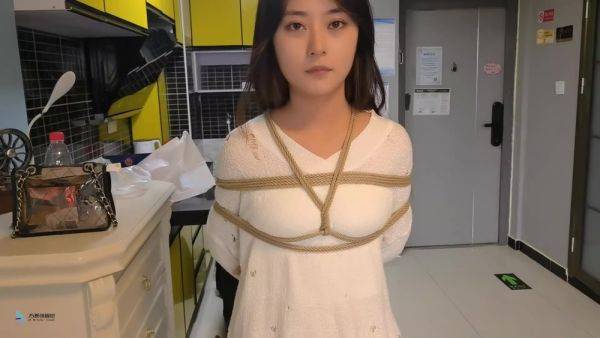 Chinese Girl In Long Dress In Bondage - txxx.com - China on pornsfind.com