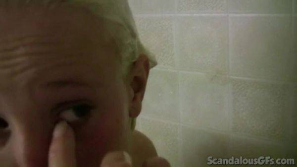Enjoy watching this HD video titled : Jewel Blowjob and rubbing in Shower