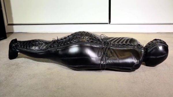 Girl Trapped In Sleepsack - hotmovs.com on pornsfind.com