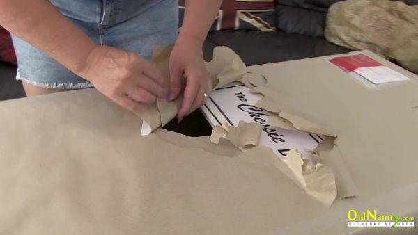 Play this full clip called : My sexy toy is finally here