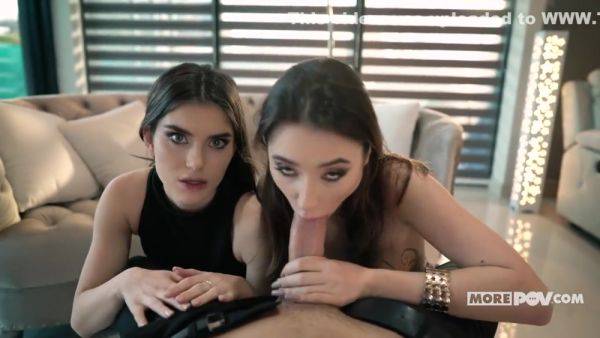 Stream the uncensored clip of : Stefanys Surprise With Liya Silver, Li Ya And Stefany Kyler
