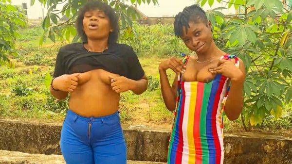 Watch uncensored clip of : Black Lesbian Best Friends Homemade Squirting Sex Tape