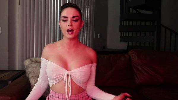 Stream the hardcore scene called : Love Chat Big Boobs Brunette Masturbating For Cam