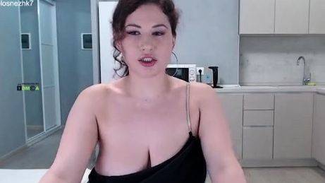 Stream hardcore scene titled : Chubby Brunette Big Boobs Dildo Masturbation