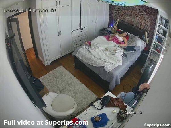 Watch the uncensored clip of : Ipcam Cute Teen Masturbates In Her Underwear