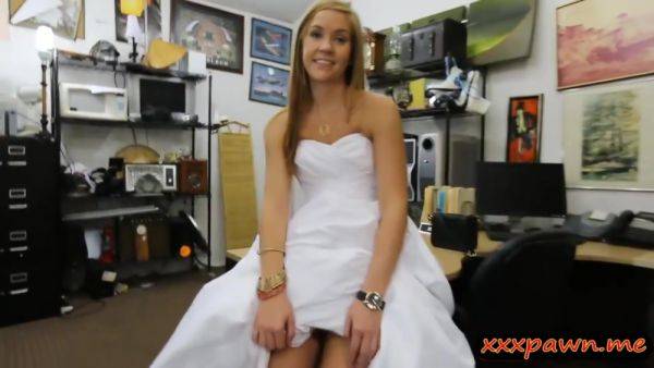 Stream full video titled : Bitch Pawns Her Wedding Dress And Screwed At The Pawnsh