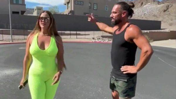 Latina Milf Goes For Walk - Blowjob - xtits.com on pornsfind.com