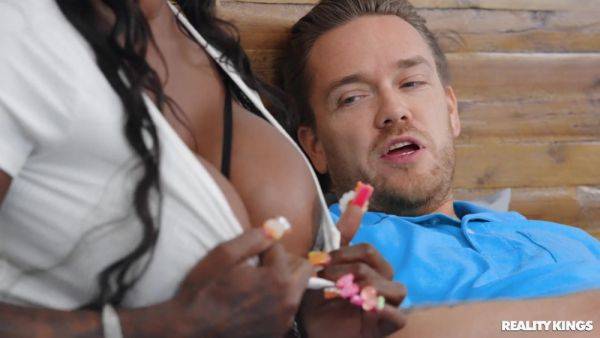 Enjoy watching the full movie : Ebony Mystique gets a good dicking from her stepson