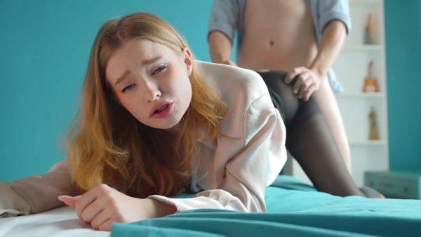 Enjoy watching hardcore scene called : Stupid Student Didnt Read The Lease And Paid With Her Pussy