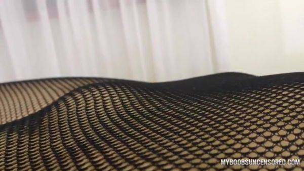 Pov Play With Tits And Hot Ass In Fishnet Pantyhose - MyBoobsUncensored - hotmovs.com on pornsfind.com