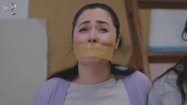 2 Turkish Girls Tape Gagged - upornia.com - Turkey on pornsfind.com