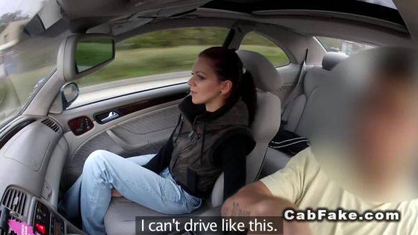 Stream uncensored video called : Euro Redhead Wanks And Fucks In Taxi