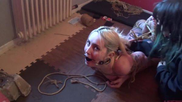 Spanish Girl Hogtied Super Tight - upornia.com - Spain on pornsfind.com