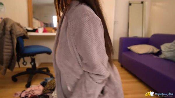 Stream this full video titled : End Of The Shoot - DownblouseJerk