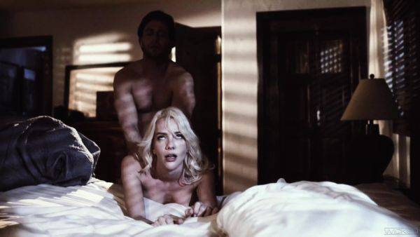 View uncut scene named : Aroused blonde feels energized as fuck with stepdaddy in control of her cunt