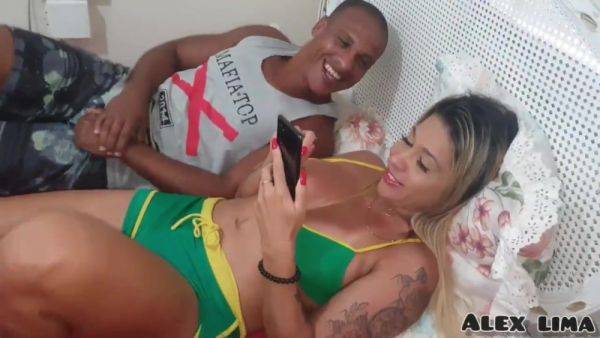 Monique Lopes x Alex Lima - I see my friend watching porn - amateur hardcore - xtits.com - Brazil on pornsfind.com