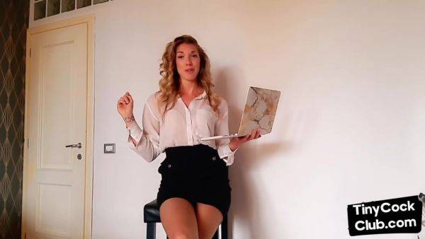 Stream full video of : SPH solo Brit babe humiliates smalldicks in dirty talk video