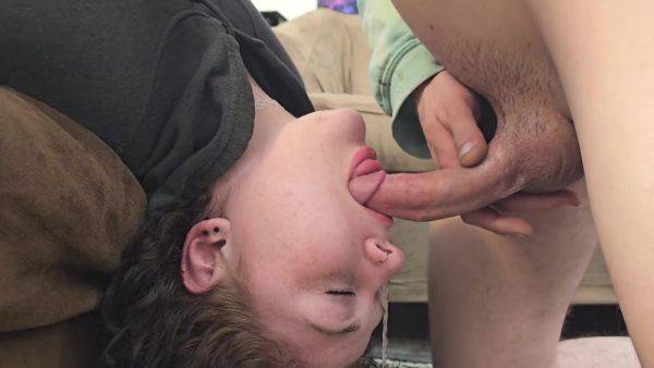 Stream this uncensored video : Sloppy Throatfuck