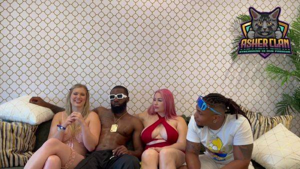 Stream this uncut clip named : Asher Clan Stream Podcast - Leana Lovings and Serena Hill