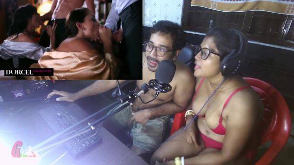 Play complete scene named : Threesome Porn Reaction In Hindi - Girlnexthot1 Porn Review