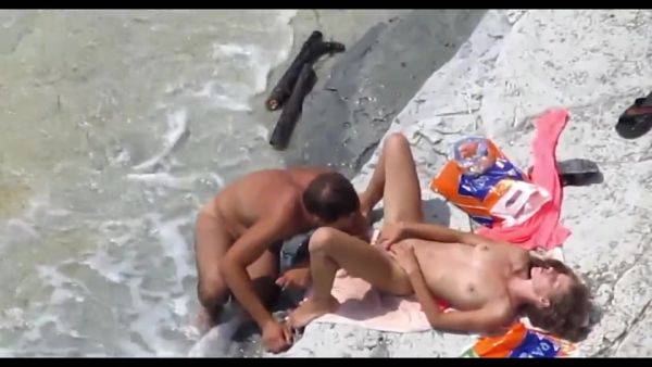 Stream this uncensored clip called : Voyeur On Public Beach Coitus - Hot Cunnilingus