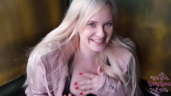 View this complete video : Lovlyluna - Cute Teen Public Masturbation And Blowjob Mcdonalds 4k