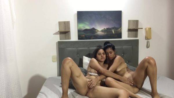 Lesbian Couple Has Passionate And Romantic Sex - hclips.com on pornsfind.com