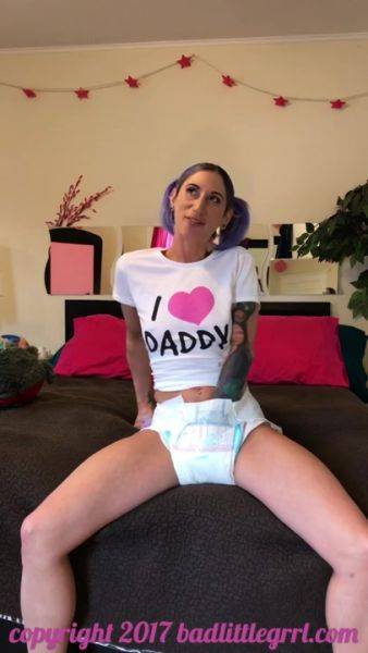 View this hardcore video : Badlittlegrrl - Abdl Badlittlegrrl - Put Back In Diapers