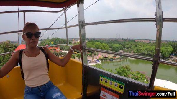 Play full clip titled : Big ass Thai amateur girlfriend fun day out with horny sex once back home