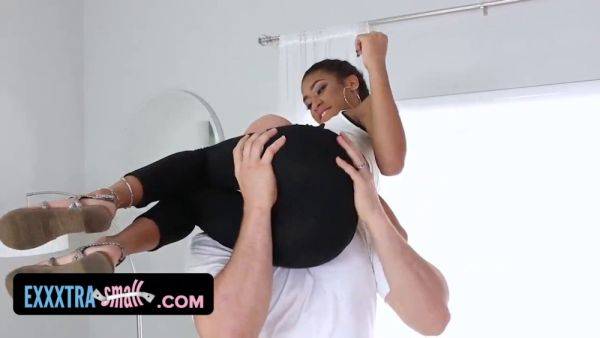 Kendall Woods takes on a massive white cock like a petite ebony slut - sexu.com on pornsfind.com