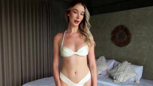 Watch uncensored movie of : Godess Amber - Luxury Bikini Brat Try On Haul