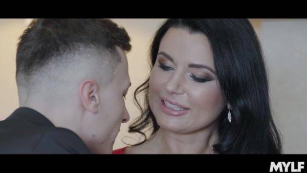 Enjoy watching this complete clip titled : When Her Man Is Away This MILF Will Play - MYLF