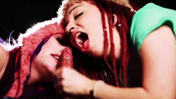 Watch this uncut movie titled : Dirty Blonde Amateur in Anal Threesome Ass To Mouth Blowjob