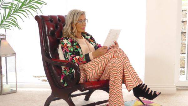 Play the uncensored movie of : Mature mom rubs pussy all alone in marvelous home solo