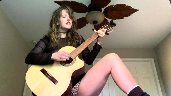 Watch uncensored clip titled : Young amateur teen in solo masturbation getting kinky