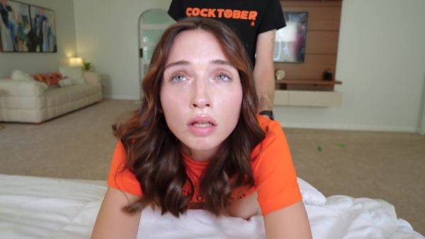 Brooke Tilli In Sneaky Step Bro Puts His Dick In A Pumpkin & Tricks Me - hclips.com on pornsfind.com