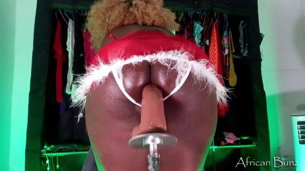 Ebony College Dropout Finds Job Riding And Twerking On Huge Dongs Online This Christmas - upornia.com on pornsfind.com