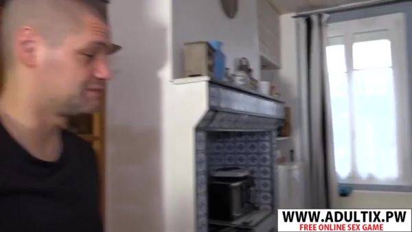 Enjoy watching uncut scene titled : Fat Mom Strokes Thick Bent Cock