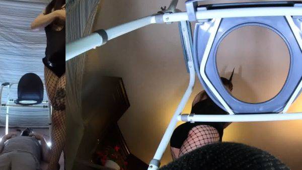 View the full movie : KATHRYN PEES ON SLAVES FACE