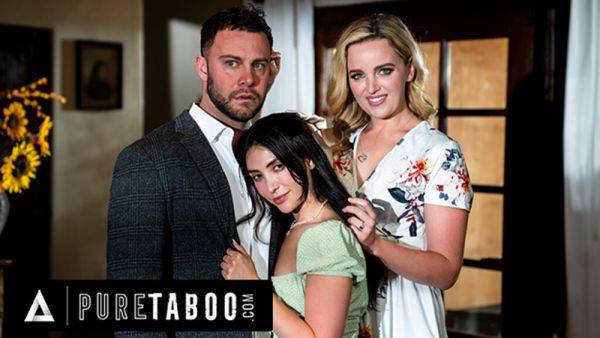 Watch the uncut movie called : PURE TABOO MILF Charlie Forde Fulfills Husband's Stepdad And Stepdaughter Fantasy With Jane Wilde