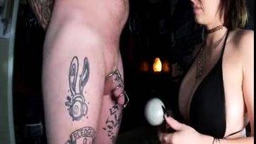 Enjoy watching this uncut clip titled : DDarkoh - Edging Osiris In His Sounding Cage Before I Made