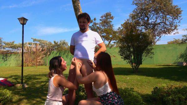 Watch this HD scene of : I Shared My Boyfriend With My Hot Redhead Friend