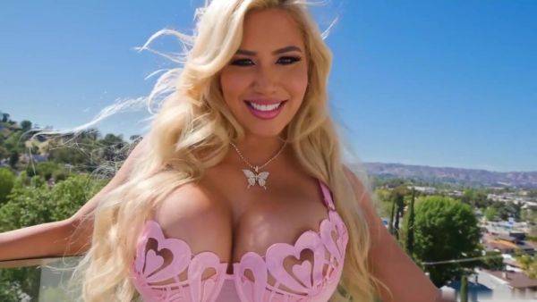 Enjoy watching hardcore movie titled : Ultra Busty Blonde, Caitlin Bell Gets A Lesson On Black Cock Handling By None Other Than Dredd! - Caitlin bell