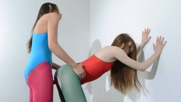 Enjoy watching the HD video named : Horny Lesbians Fucking With Strapon