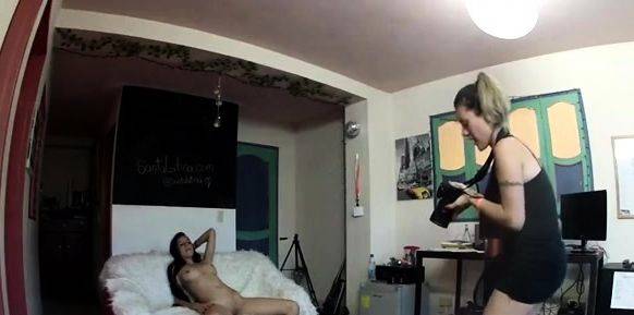 Stream the uncensored clip of : Rod lances shameless asian brunette beauty 's cherry