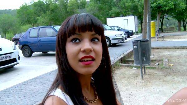 Stream this uncut movie titled : Cute Darkhaired Babe Amateur Sex With Bangs And Red