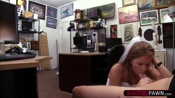 Enjoy watching the full movie called : Shy Blonde Bride Gets Fucked By Shawn