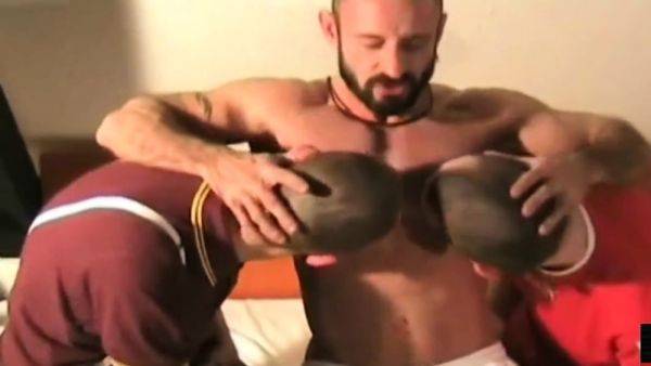 Amateur German jock fucks stud in 3some - drtuber.com - Germany on pornsfind.com