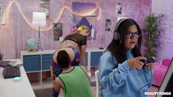 View complete video titled : Sexy Streamer Goes All The Way Video With Juan Loco, Angel Youngs - RealityKings